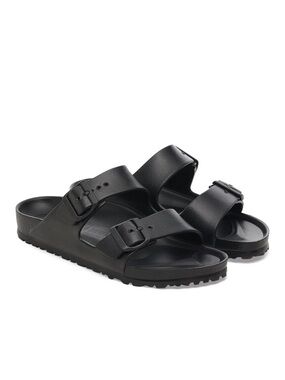 Men's Birkenstock Arizona Essentials sandal - black - size 45